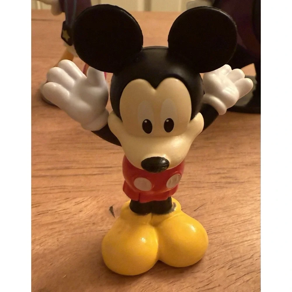 Lot of 8 Disney‎ Mickey Mouse Friends PVC Figures Cake Toppers Mickey Goofy Pete